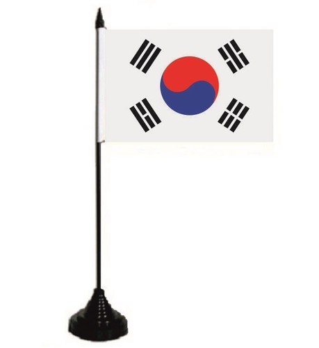 Tischflagge süd korea - tischflagge,