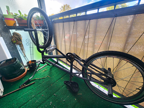 Bmx fahrrad schwarz gang mit - schwarz, 1