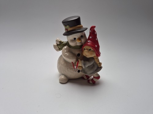 Goebel figur schneemann mit - goebel,