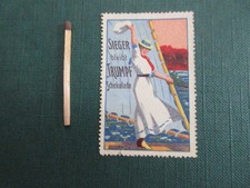 Sport : Reklamemarke :  Segeln    Sieger bleibt "TRUMPF" Schokolade