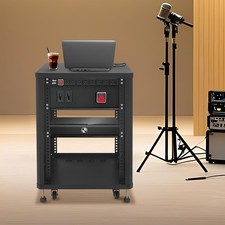 19'' 15U AV Equipment Rack w/