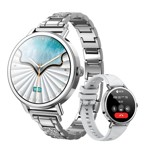 Silber smartwatch damen - smartwatch,