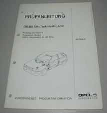 Werkstatthandbuch Opel Astra F