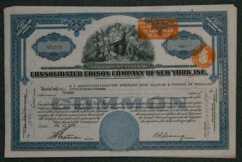 Lot consolidated edison - 17, x