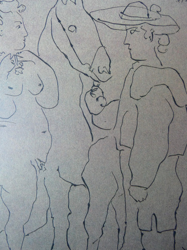 Pablo picasso linolschnitt - picasso,,