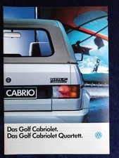 VW Golf 1 Cabrio / Quartett