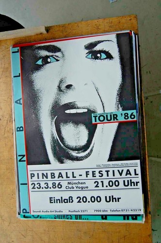 Plakat pinwall 1986 this world - 1986,