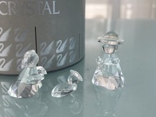 Swarovski Figuren heilige Familie 3 stück bis 4,5 cm. Ovp & Zertifikat Top Zusta