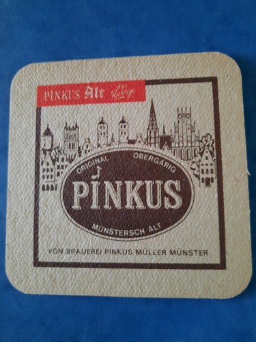 Bierdeckel pinkus alt rs - pinkus,