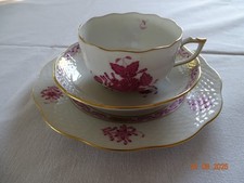 3 x Herend Apponyi Purpur