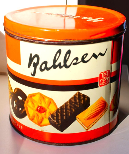 Alt blechdose bahlsen dixi - alt,