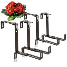 4x Premium Blumenkastenhalter