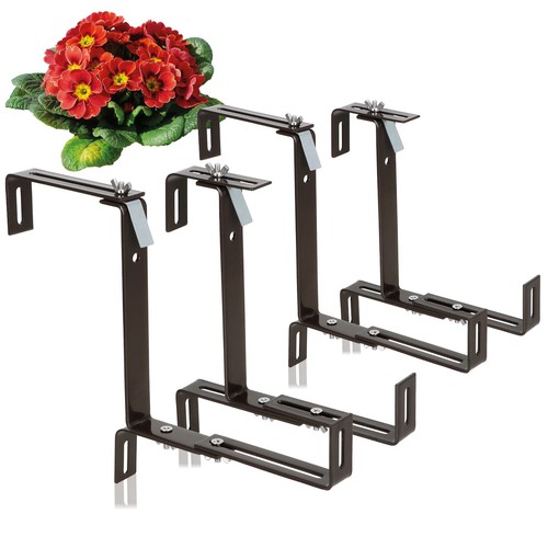 Premium blumenkastenhalter - 4x,