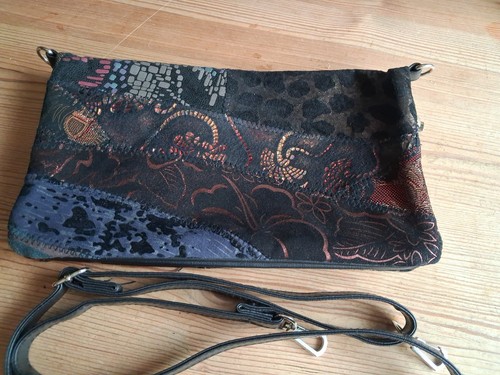 Handtasche samtstoff elegant - handtasche,