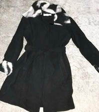 *EDINA RONEY* Filz-Wollmantel gr. S-M true VINTAGE maße/text 