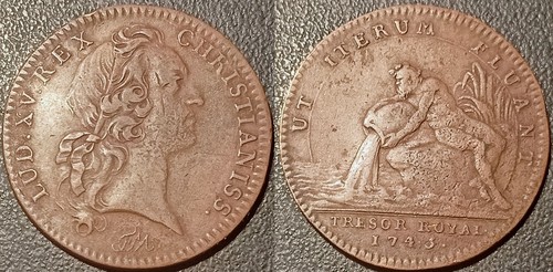 Louis jeton trésor royal - louis,