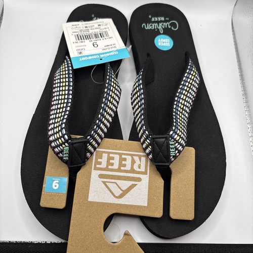 Reef womens baja - baja, black