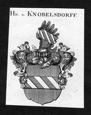 1820 - Knobelsdorff Wappen
