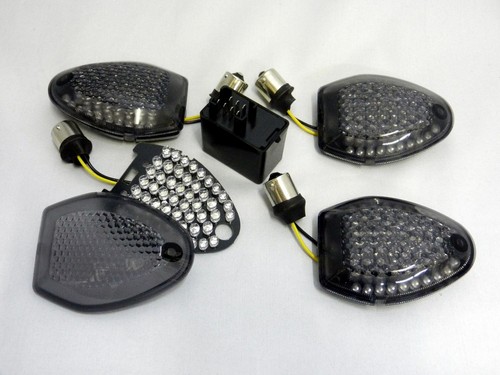 Schwarze led blinker kit - led,