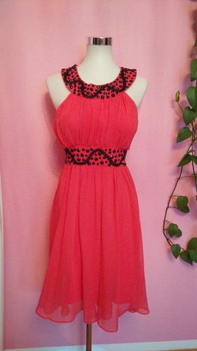 Kleid nieten perlen - kleid,,