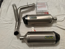 Triumph Speed Triple 1050 S/R Original Arrow Auspuff/Schalldämpfer KIT