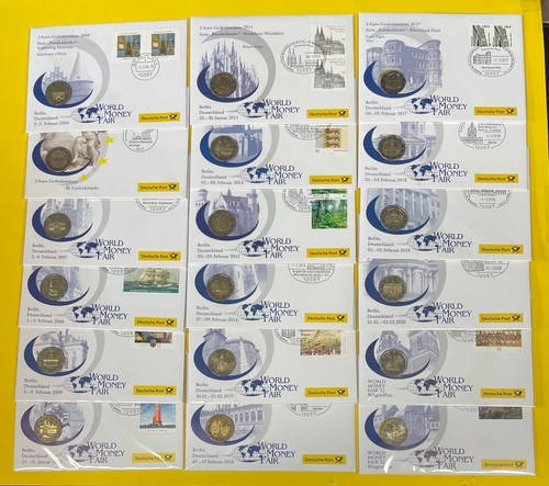 Deutschland euro numisbrief - deutschland,