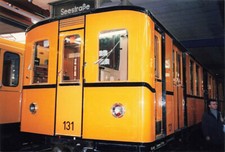 Foto U-Bahn Berlin Typ B2 BW Seestraße 03/1998 ca. 10x15cm V4482d