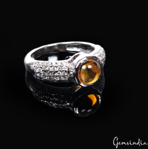 Citrin edelstein 925 sterling - citrin,
