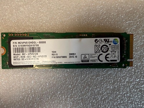 Samsung sm951 512gb - sm951, nvme