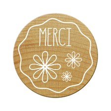 Woodies Holz Stempel, Danke