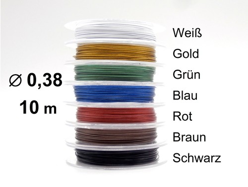 Schmuckdraht stahlseide - m,