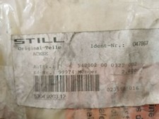  2 Stück Achse 28x120 orig. Still Ersatzteile für Gabelstapler