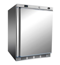 Edelstahl Gewerbetiefkühlschrank Tiefkühlung 600x585x855mm 1 Tür 120 l -10/-25°C