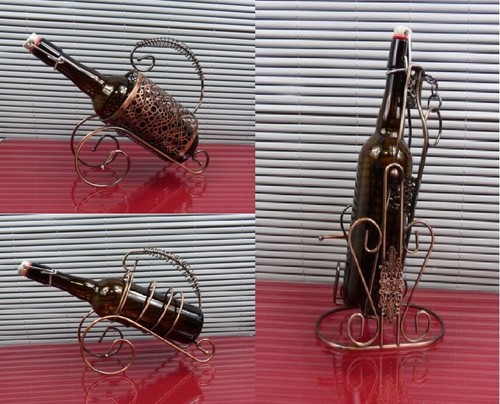 Wein flaschenhalter metall - wein,