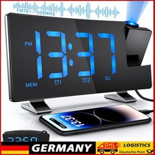 Led radiowecker mit - led,