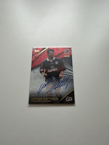 Lothar matthäus card - lothar, on-card
