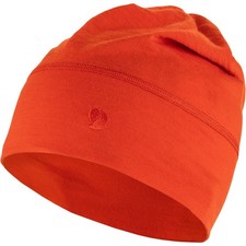 Mütze Fjäll Räven Abisko Lite Beanie Merinowolle Flame Orange One Size