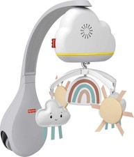 Fisher-Price HBP40 - Regenbogen-Mobile für Babybett Spieluhr und für Babys & Kid