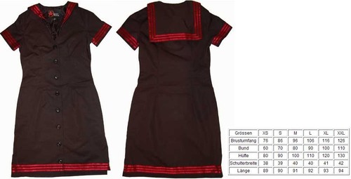 Matrosenkleid lilly von - matrosenkleid,