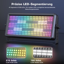 180W LED Wall Washer Licht Bar RGB Strobe Bühnenlicht DMX DJ Wallwasher Disco