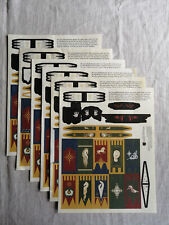 GW Herr der Ringe Tabletop - 1 Schablone mit Aufkleber Banner Flagge Standarte