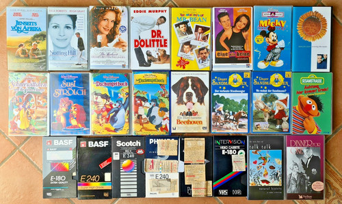 Vhs filme komödien 90er - vhs,