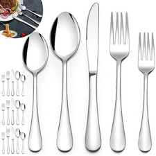 Besteckset Edelstahl 30-teilig