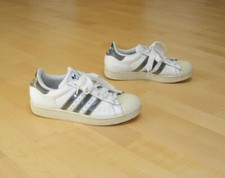 coole Adidas Superstar Sneaker weiß Sportschuhe Gr. 40 2/3 KULT