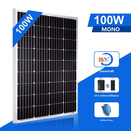 100w solarzelle solarpanel - 100w,