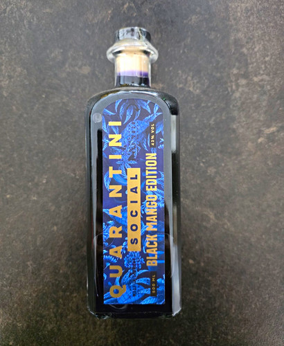 Quarantini black mango - black, gin