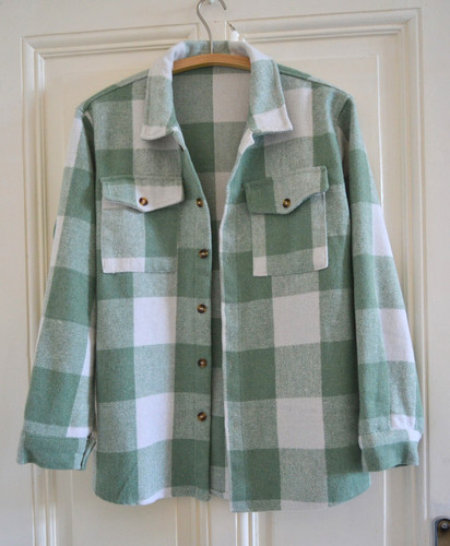 Unisex karo flanellhemd no - l,
