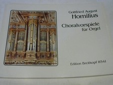 Choralvorspiele für orgel - choralvorspiele,