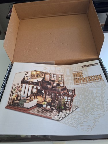 Diy miniatur haus bausatz time - miniatur,