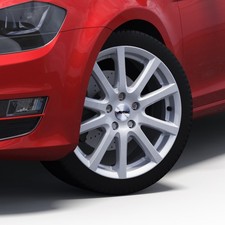 4x 17 Zoll Skandic Aluminium Felgen für Volvo V70 XC70 B 2D N2D N2E
